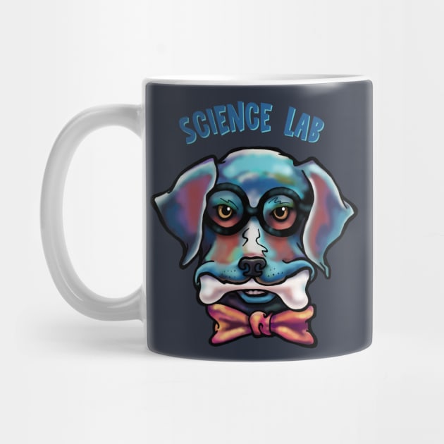 Science Lab Dog by Jitterfly